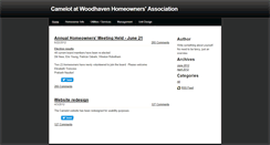 Desktop Screenshot of camelotatwoodhaven.org
